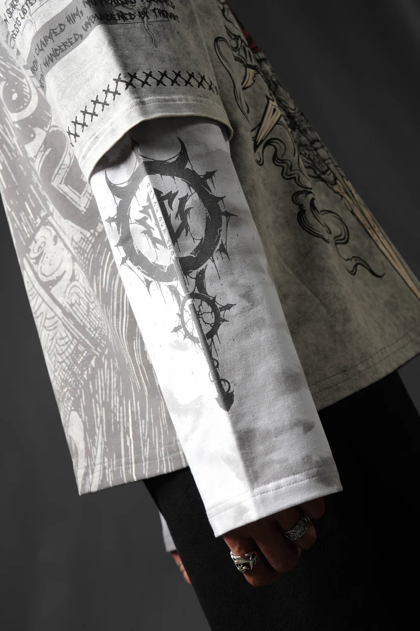Crimson Core Oversized Tee