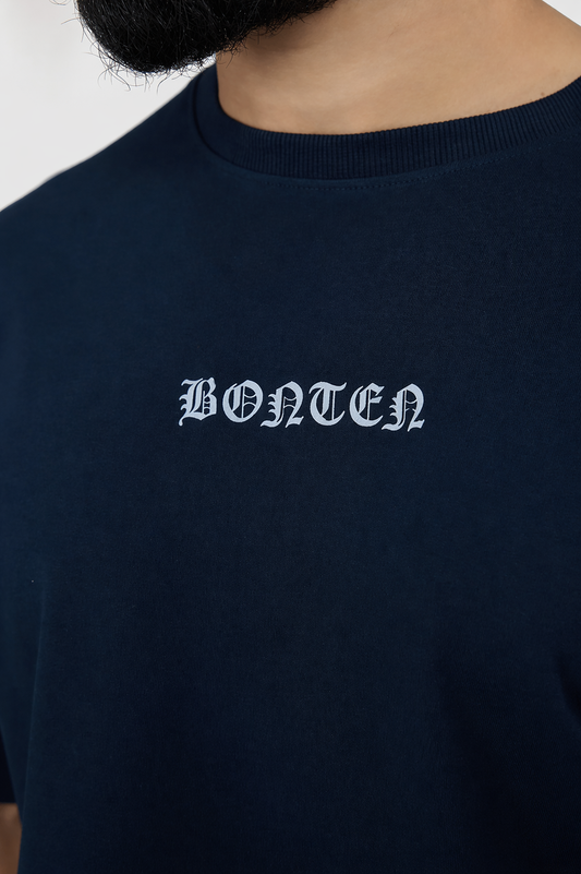 Sword Oversized T-shirt Navy