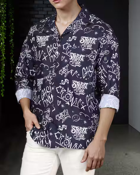 PRINTED SHIRTS TYPOGRAPHIC