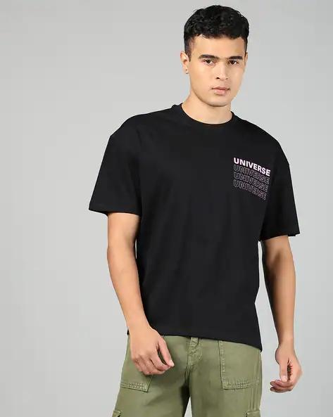 BLACK UNIVERSE OVERSIZED -SHIRT FOR MEN