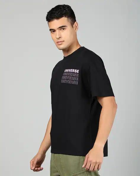 BLACK UNIVERSE OVERSIZED -SHIRT FOR MEN