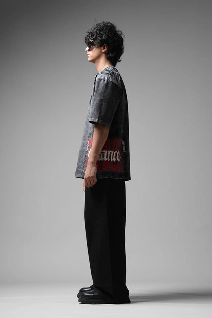 Bonten Blood Code balance Graphic Tee