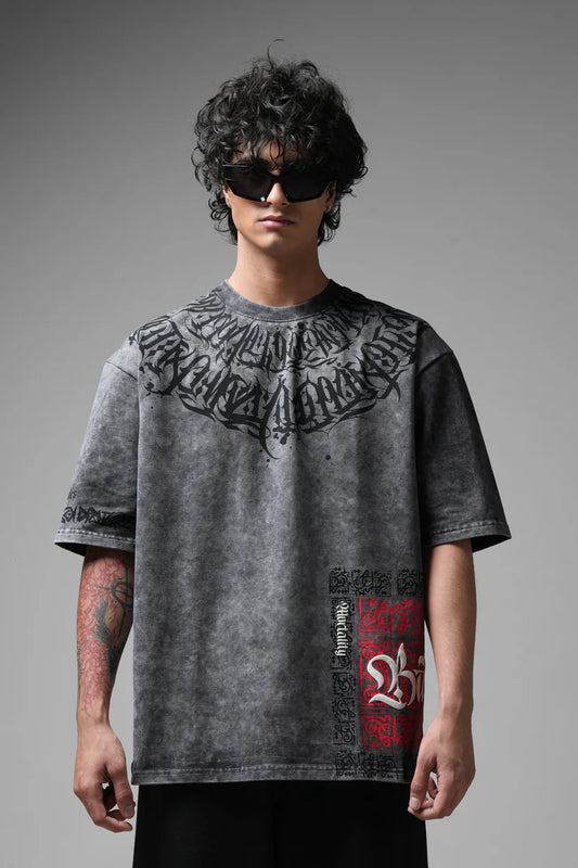 Bonten Blood Code balance Graphic Tee