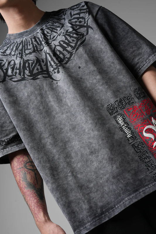 Bonten Blood Code balance Graphic Tee