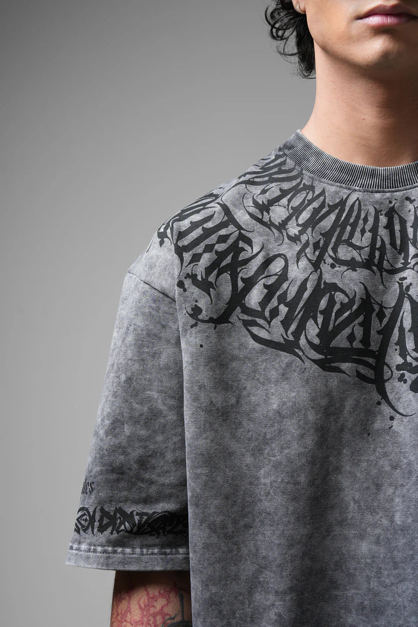 Bonten Blood Code balance Graphic Tee