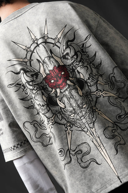 Crimson Core Oversized Tee