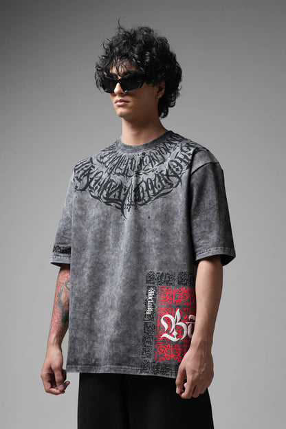 Bonten Blood Code balance Graphic Tee