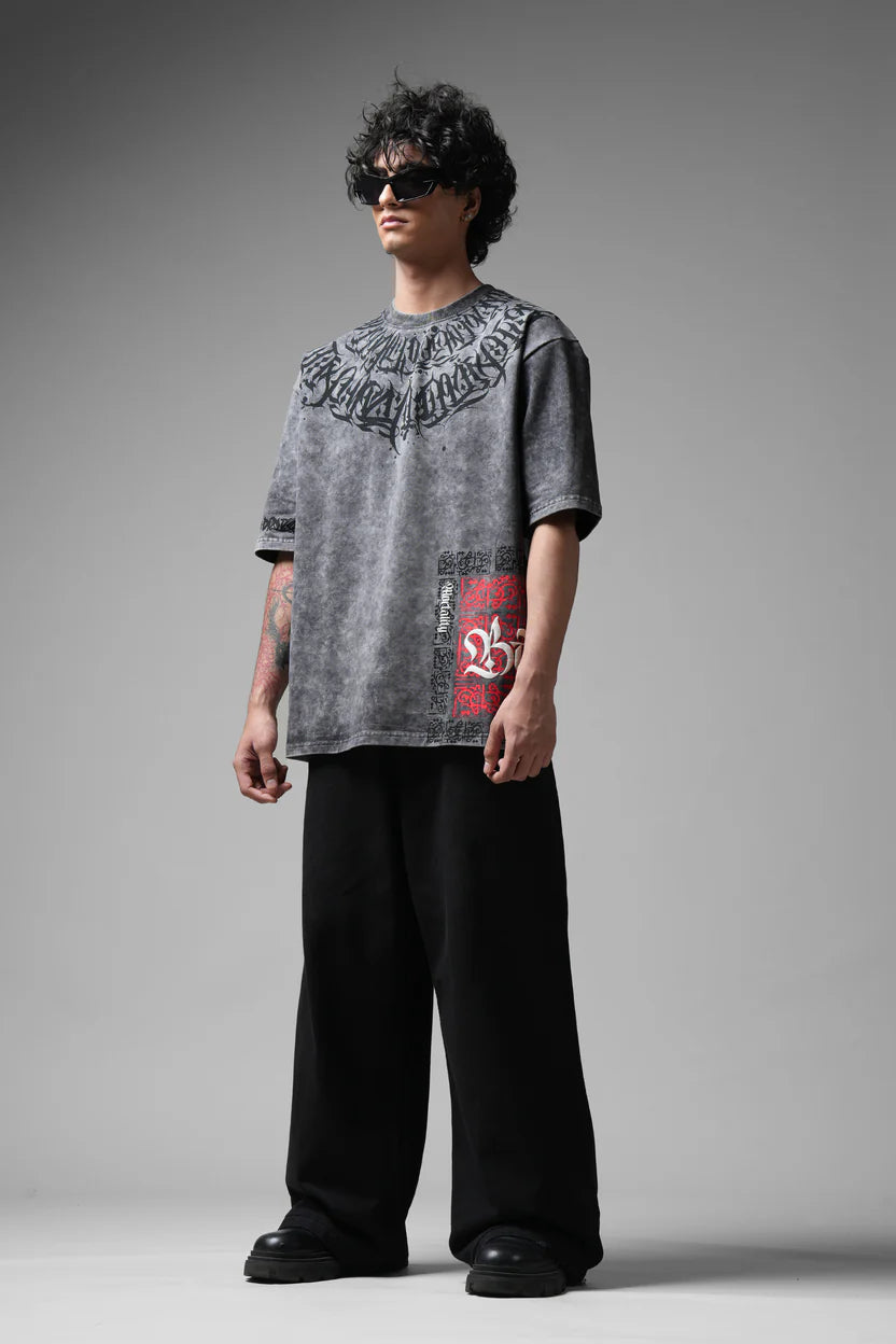 Bonten Blood Code balance Graphic Tee