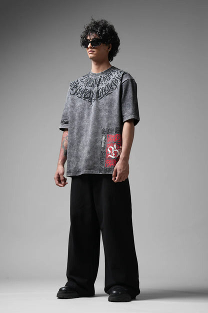 Bonten Blood Code balance Graphic Tee