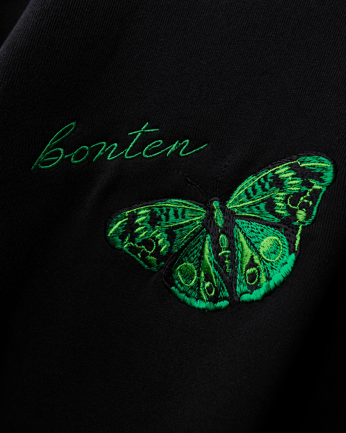 Black Emerald Wings oversized T-Shirt