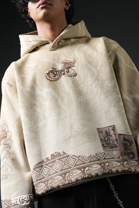 ~Timeless Dragon Canvas Hoodie