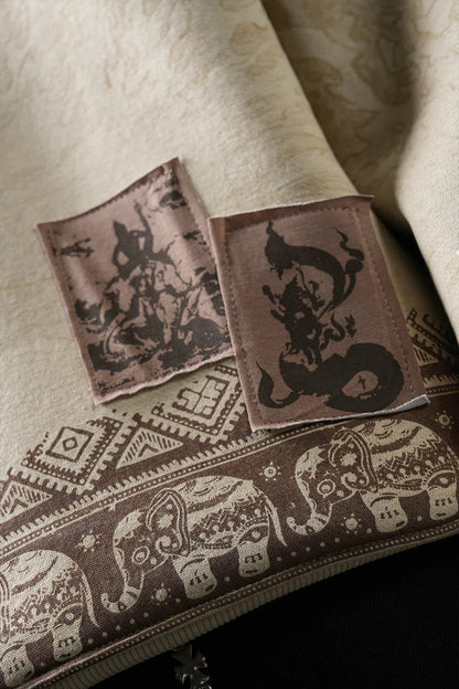 ~Timeless Dragon Canvas Hoodie