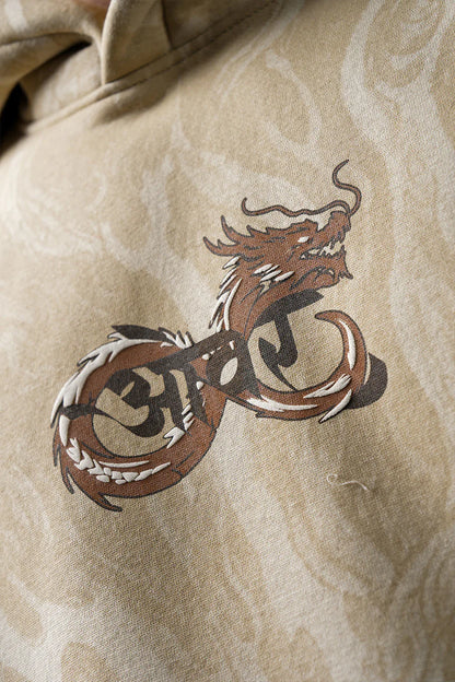 ~Timeless Dragon Canvas Hoodie