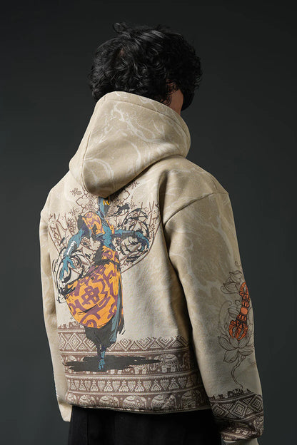 ~Timeless Dragon Canvas Hoodie