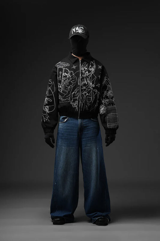 Bonten Ghost Mark embrodairy jacket