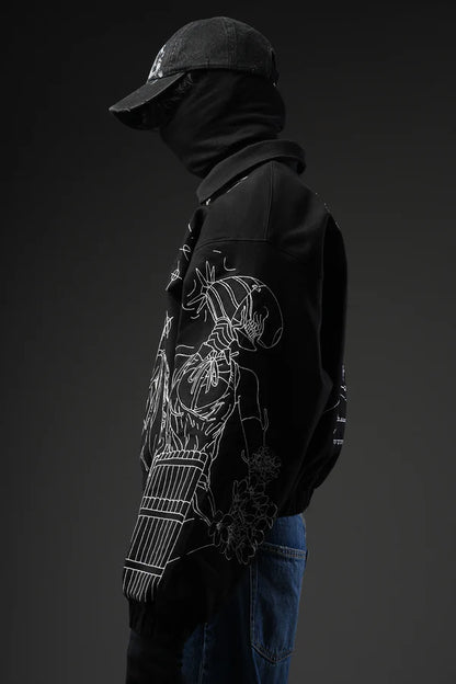 Bonten Ghost Mark embrodairy jacket