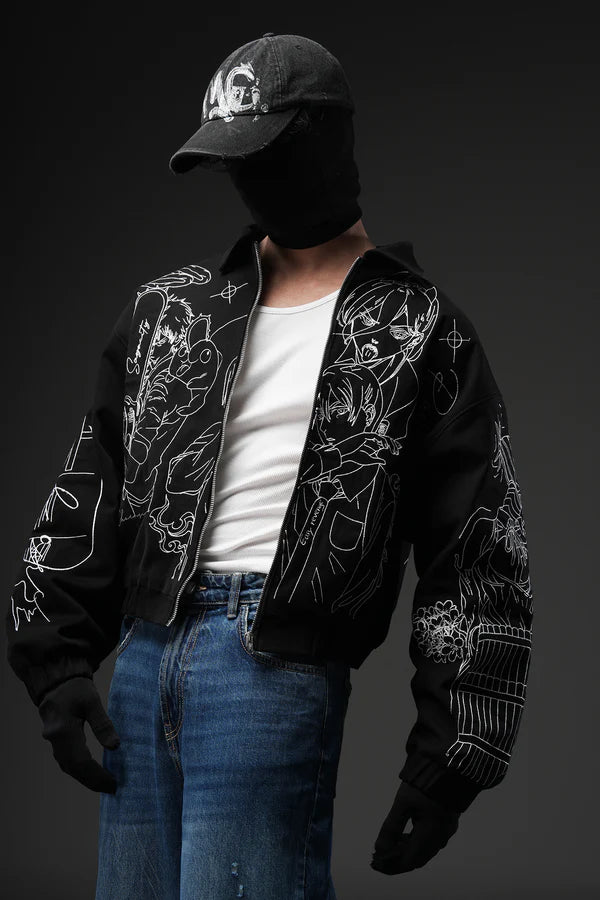 Bonten Ghost Mark embrodairy jacket