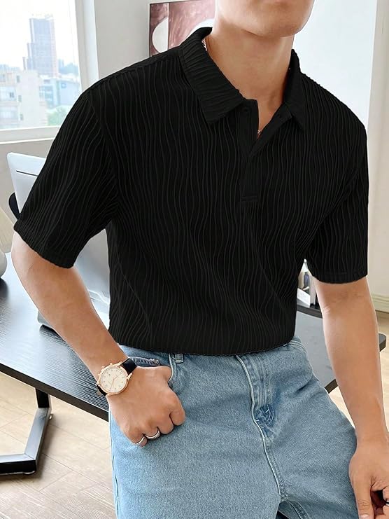 Ralph laruen black polo t-shirt for men
