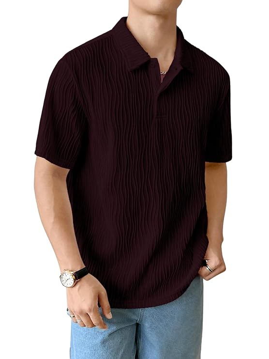 ralph laruen polo burgundy colour t-shirt for men