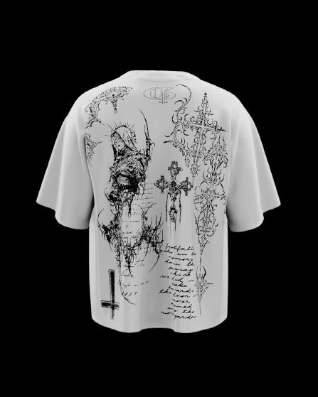 Ghost Boxy Oversized Tshirt FOR MEN